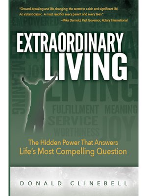 cover image of Extraordinary Living
